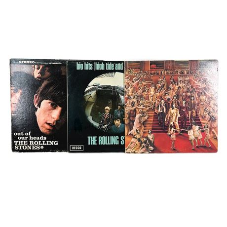 Lot of Vintage Rolling Stones Albums