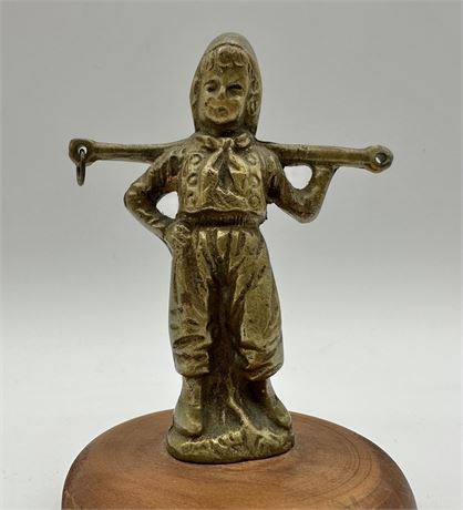 Bronze Antique Belgian Boy