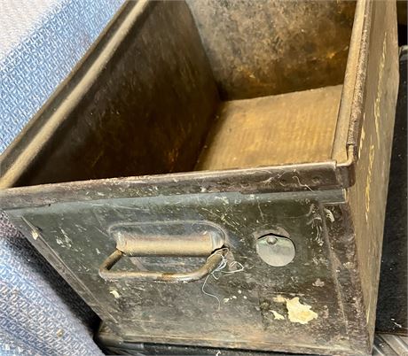 Military metal Ammo storage box