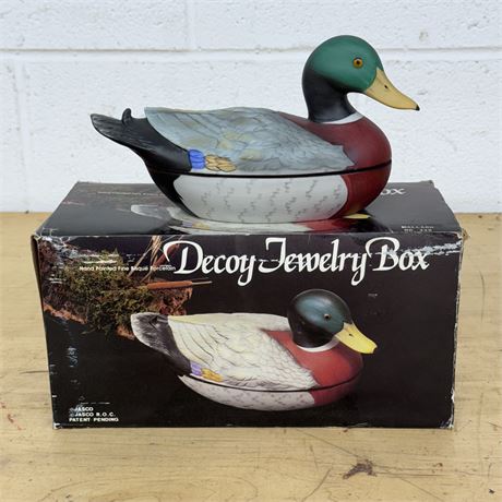 Mallard Decoy Jewelry Box