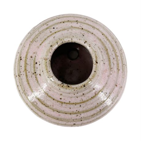 Gina De Santis Ceramics Pink Wall Planter/ Vase