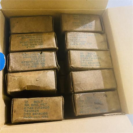 NOS Korean War Automotive Bolts