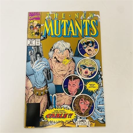 KEY The New Mutants #87
