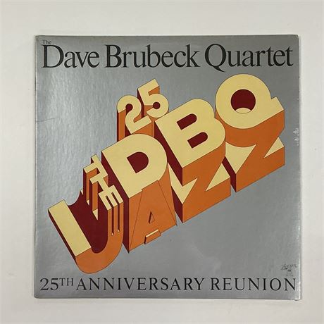 Dave Brubeck 25th Anniversary Sealed Vinyl Record