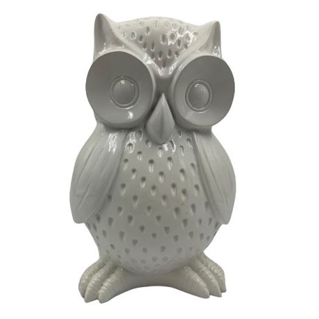 Decorative Resin White Owl Statue