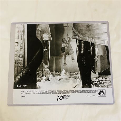 Rare Raiders of the Lost Ark Original Press Photo