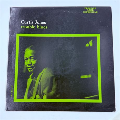 Curtis Jones Trouble Blues Vinyl Record