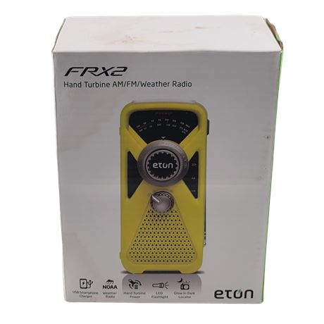 FRX2 Hand Turbine AM/FM Weather Radio