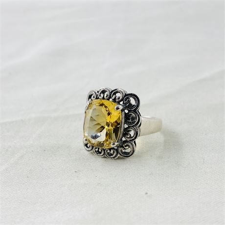 5.1g Sterling Ring Size 7.25