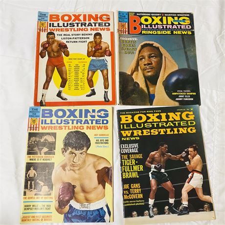 Great Lakes VNTG - 4x 1960’s Boxing Magazines