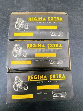 6 NOS Regina ASA50x104 Motorcycle Chains