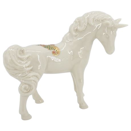 Vintage 1994 Lenox China Jewels Baby Unicorn Figurine