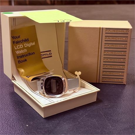NOS Fairchild Digital Watch