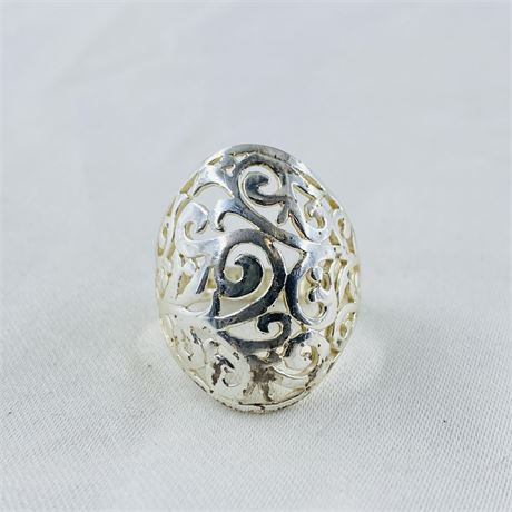 4.8g Sterling Ring Size 9