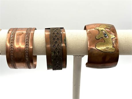 Copper Bracelets - 3