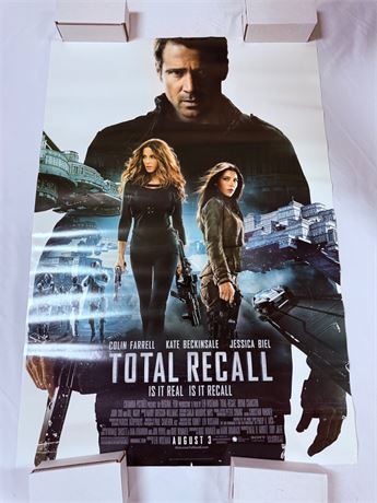 Total Recall Original DS 27x40” Movie Poster