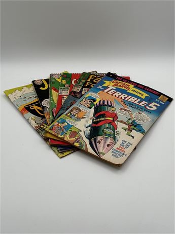 Vintage 6 Comic Book Lot
