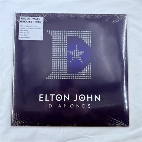Elton John Diamonds Vinyl Record - Factory Sealed