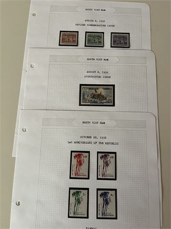 Vietnam Vintage stamp collection
