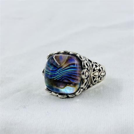 12.4g Sterling Ring Size 7.75