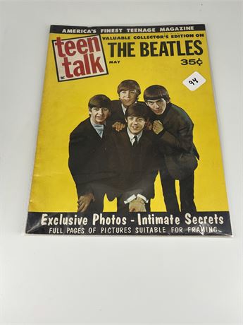 The Beatles Teen Talk Magazine