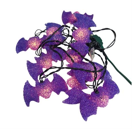 10 Foot Long String of Bat Lights