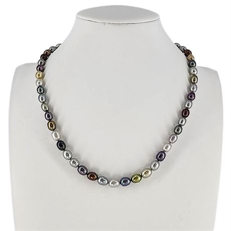Honora Multicolored Cultured Pearl Necklace