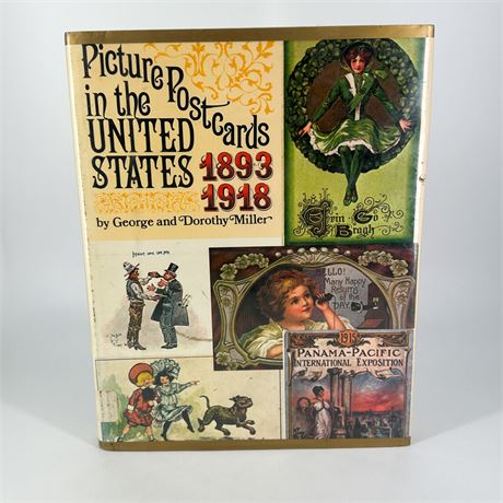 "Picture Postcards in the United States 1893-1918" Hardcover Book