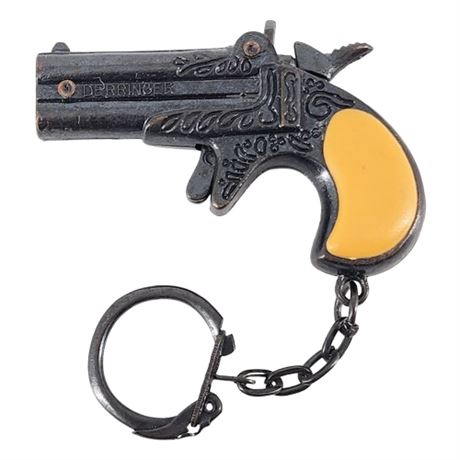 Vintage Derringer Toy Mini Pistol Keychain