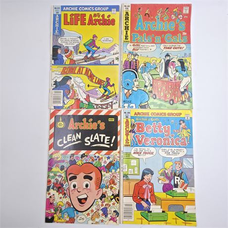 1980's "Archie" Comic Books, Lot of 4