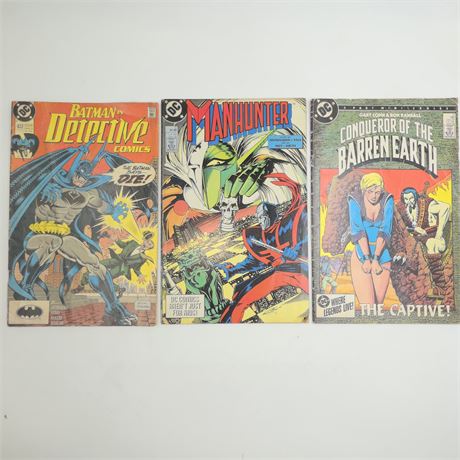 1970's DC Comic Books, Lot of 3
