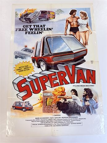 Super Van Original 27x41 Movie Poster