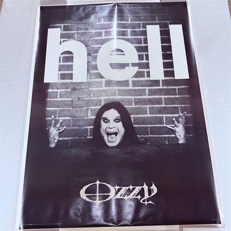 Ozzy Osborne ‘Hell’ Poster - 38x55”