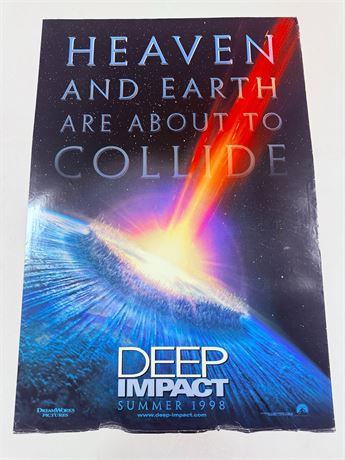 Deep Impact Original Rolled 27x40” Movie Poster