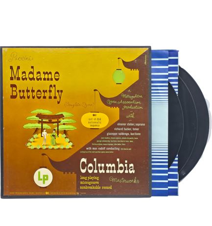 1948 3 LP Set, Metropolitan Opera "Puccini: Madame Butterfly"