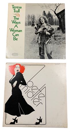 Pair of 1970s Vinyl Records : Teresa Trull & Bette Midler