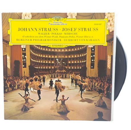 1973, Herbert von Karajan, Berliner Philharmoniker "Johann Strauss"