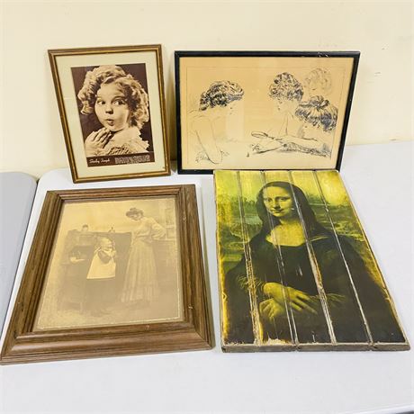 Lot of Framed Prints