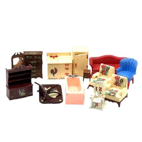 Vintage Doll House Furniture