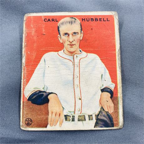 1933 Goudey Carl Hubbell #234