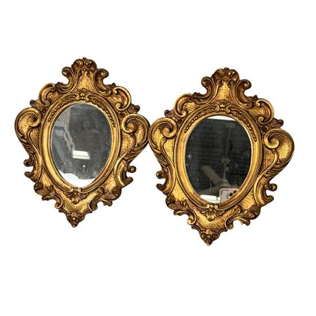 Hollywood Regency Style Mirror Set
