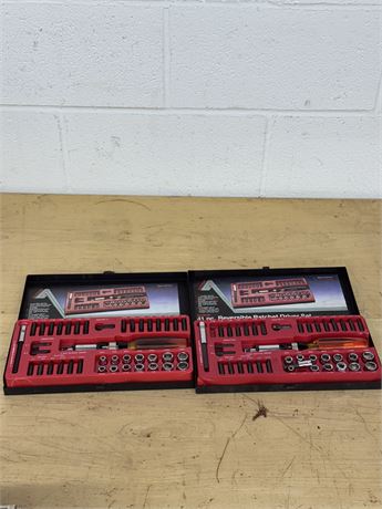 Two (2) Reversible Ratchet Driver Sets