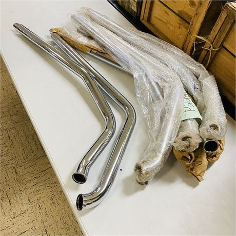 5 Sets NOS Harley Davidson Slash Cut Exhaust