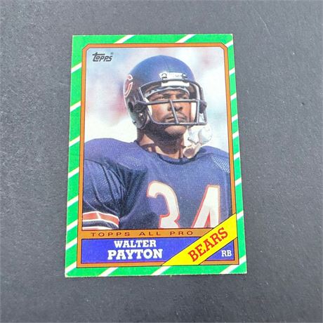 1986 Topps Walter Payton #11