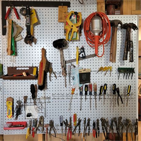 Large Tool Wall Lot #1