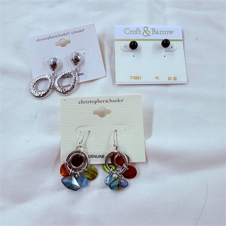 Unused Earring Lot