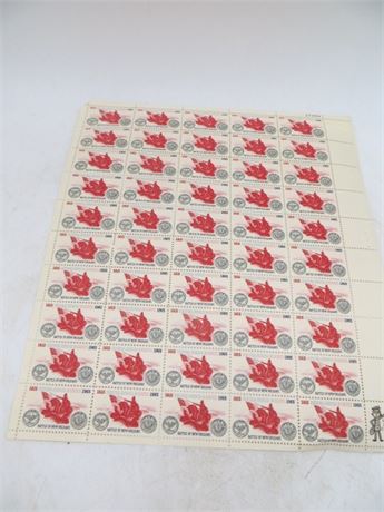 1965 Battle of New Orleans 5Cent Stamps