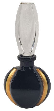 Art Glass Perfume Bottle with Stopper