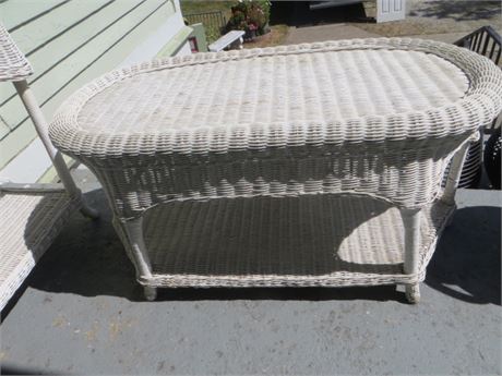 Wicker Coffee Table