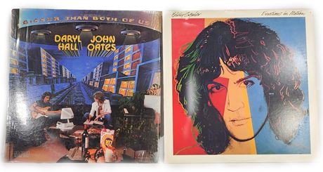 Hall and Oates & Billy Squire Albums Both VG+